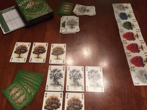 A sample arboretum. Note: this wasn't a finished game at the time