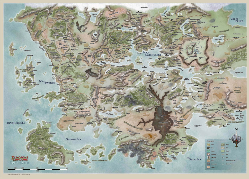 I can be found all over but primarily in the Sword Coast/Sea of Swords area