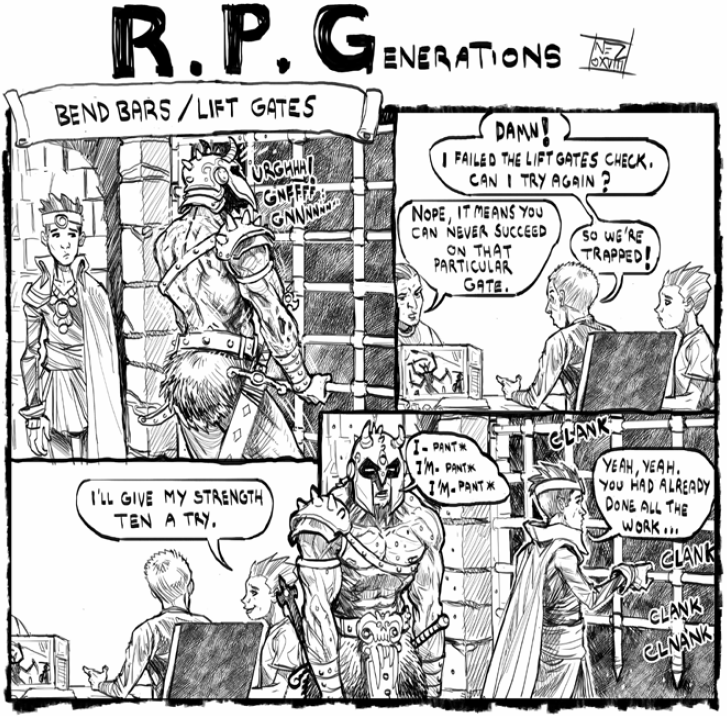 RPGenerations Bend Bars Lift Gates