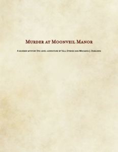 Murder at Moonveil Manor