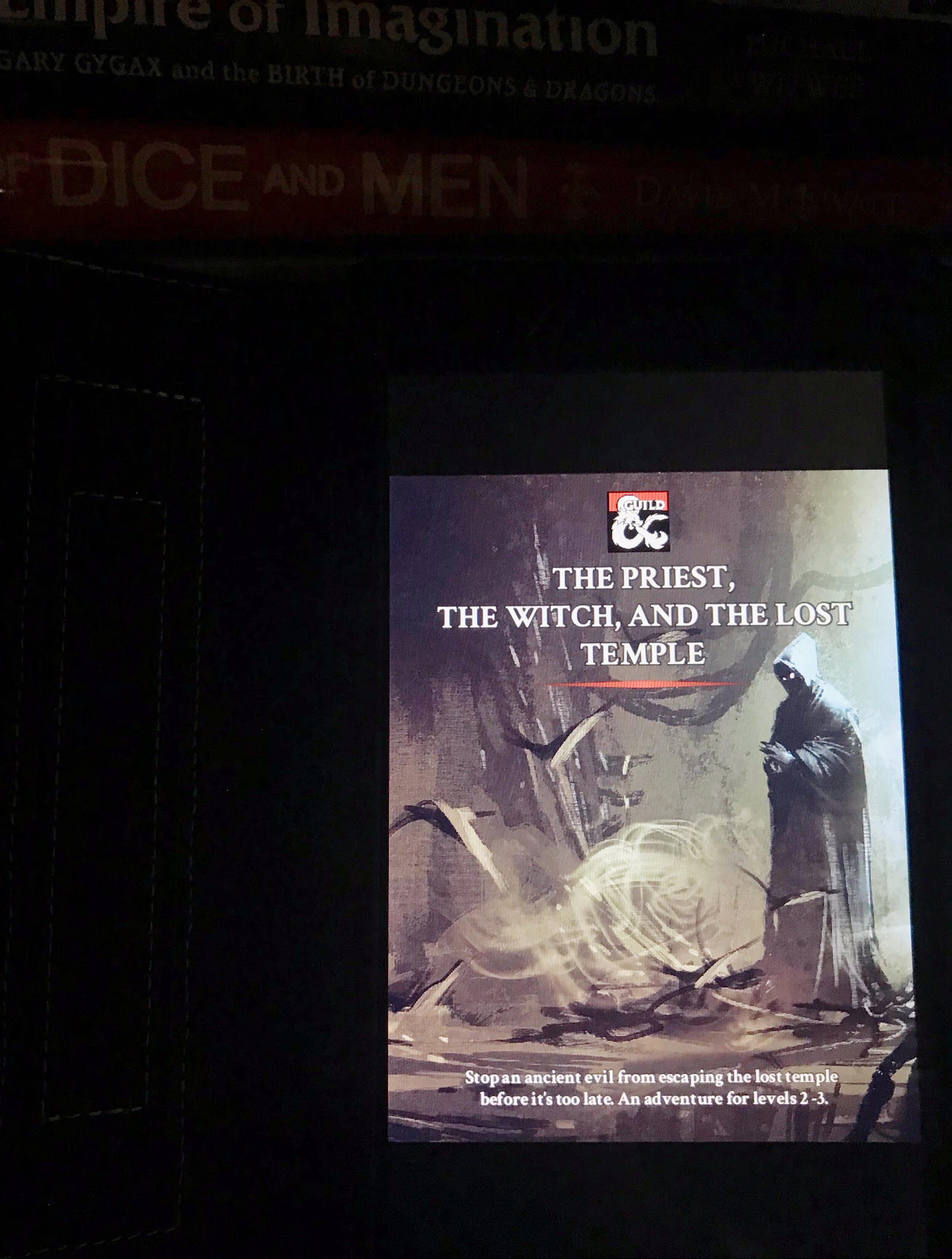The Priest the Witch and the Lost Temple by David McDonough as published on DMs Guild